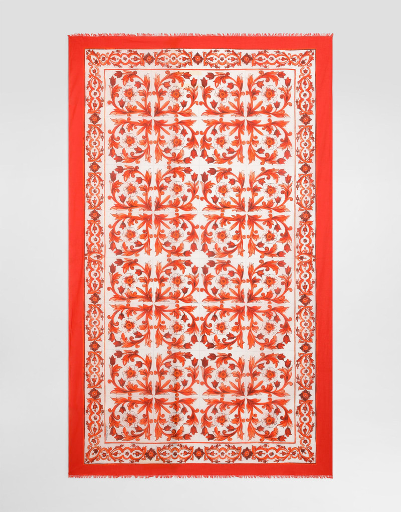Majolica-print batiste sarong 1