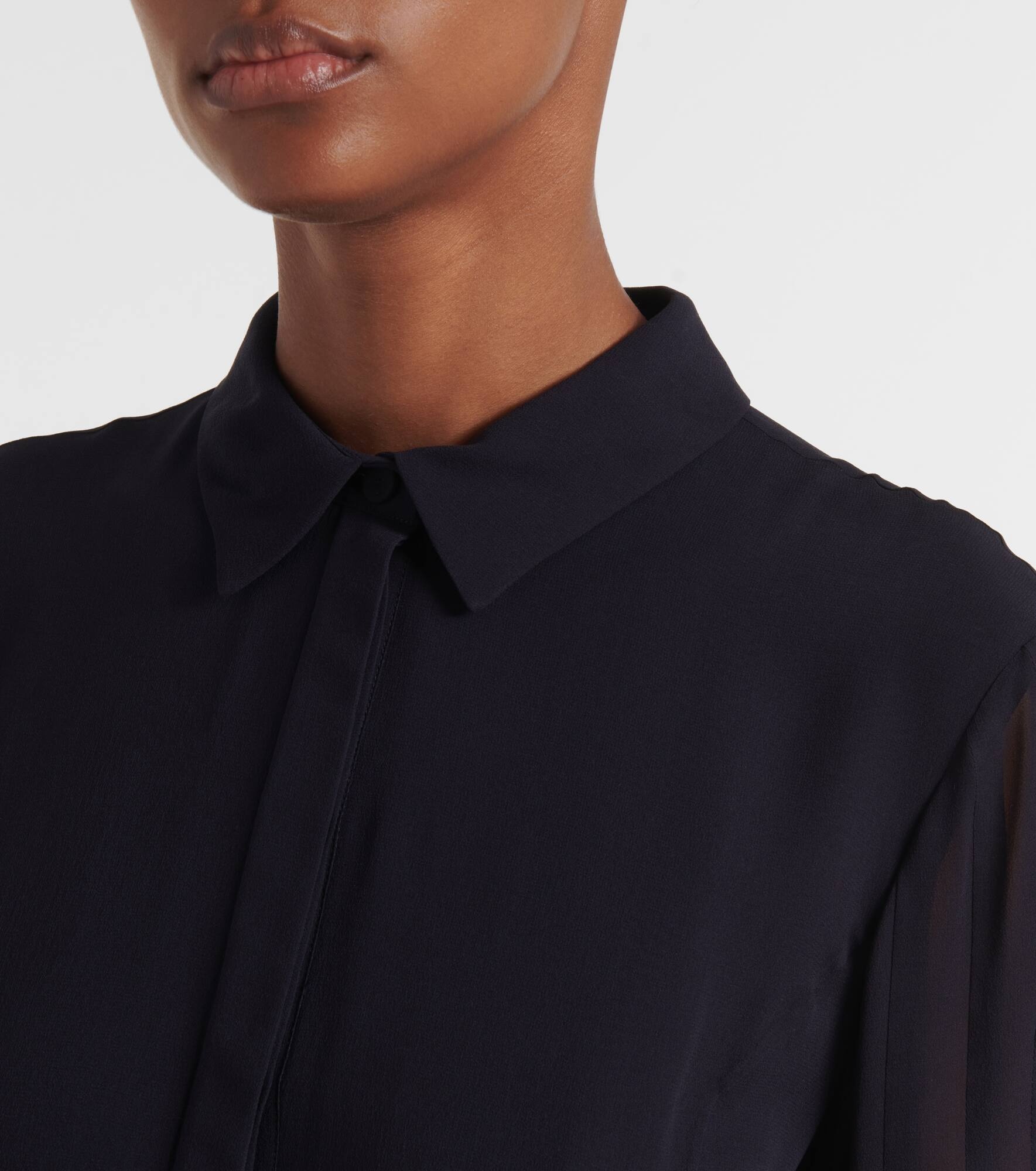 Holt silk midi dress - 4