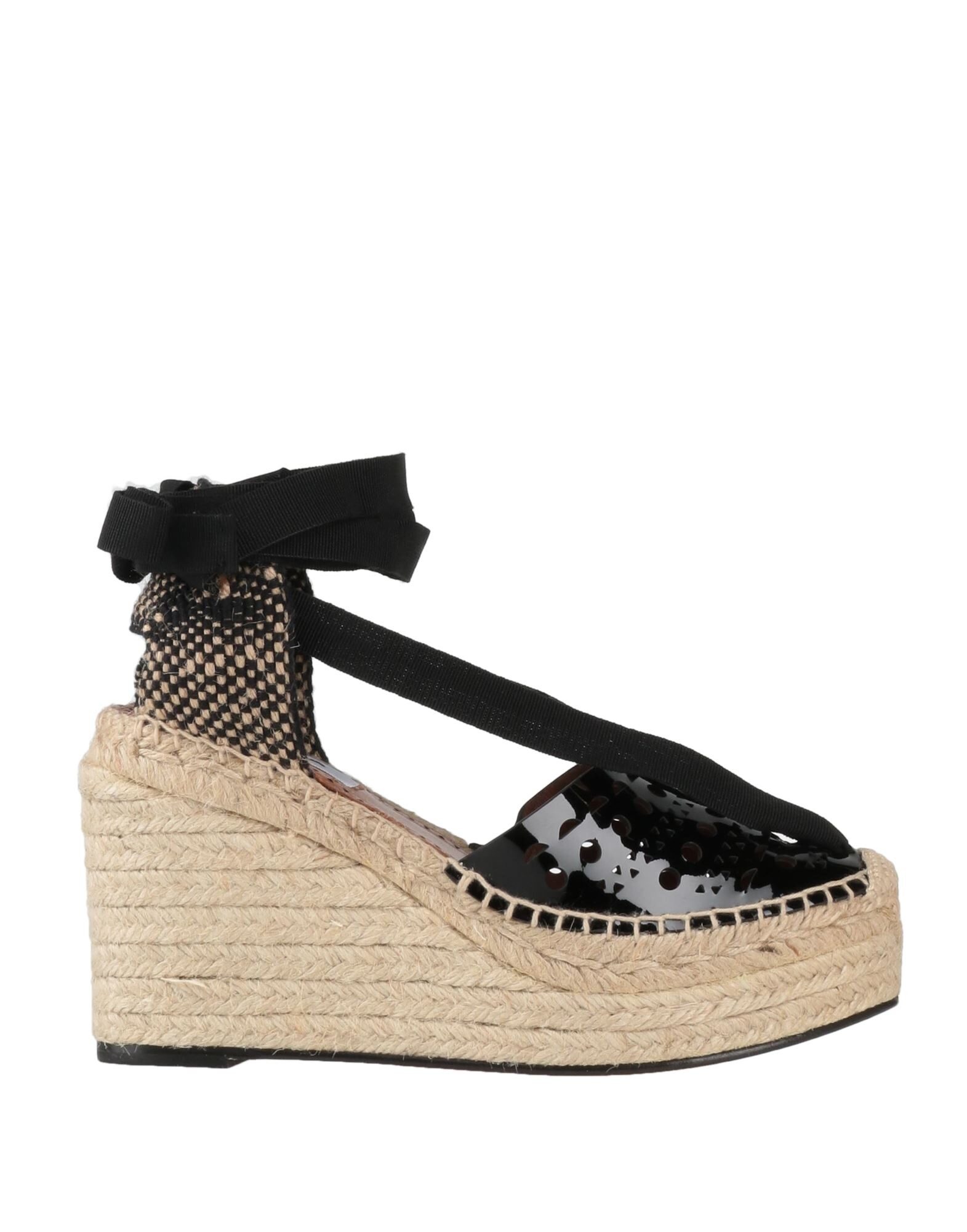 Black Women's Espadrilles - 1