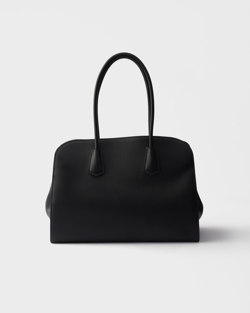 Large leather tote bag 3