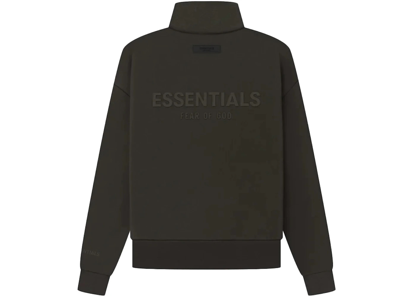 Fear of God Essentials Women's Fullzip Jacket (SS23) Off Black - 2