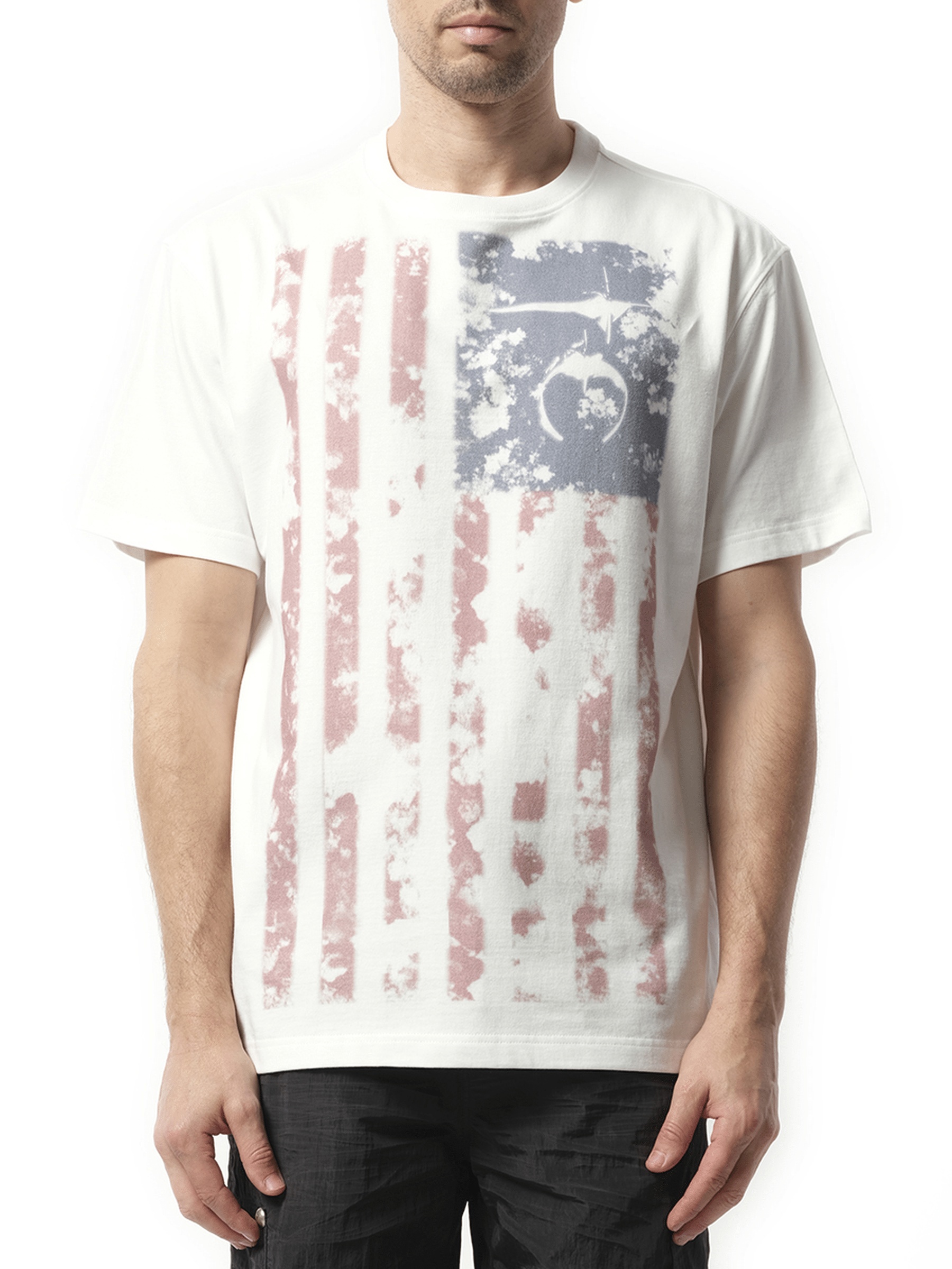 Old Glory T-Shirt in White - 1