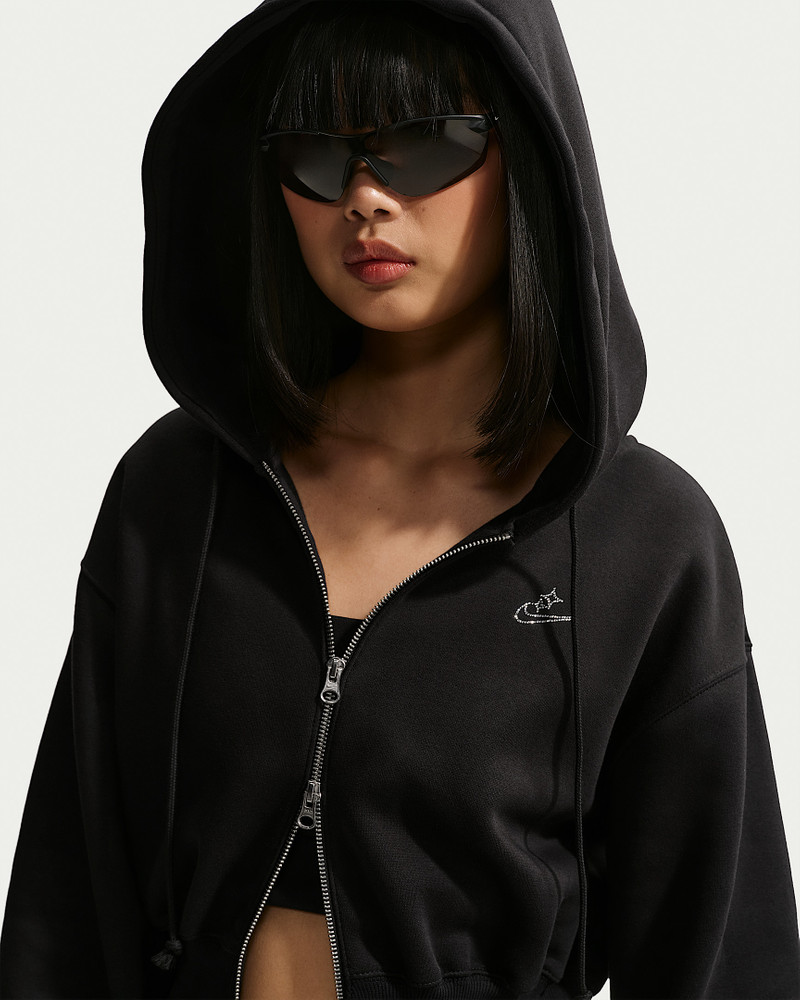 Nike Sportswear Phoenix Fleece Women's Loose Cropped Full-Zip Hoodie 3