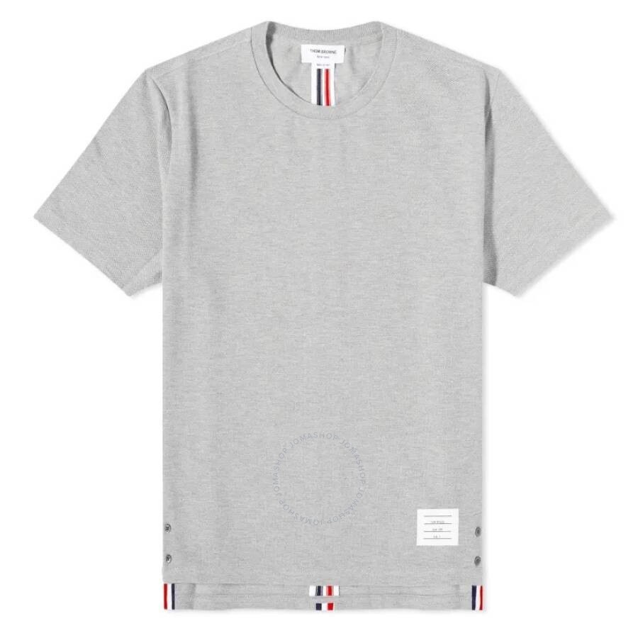 Thom Browne Classic Pique Stripe Tee - 5