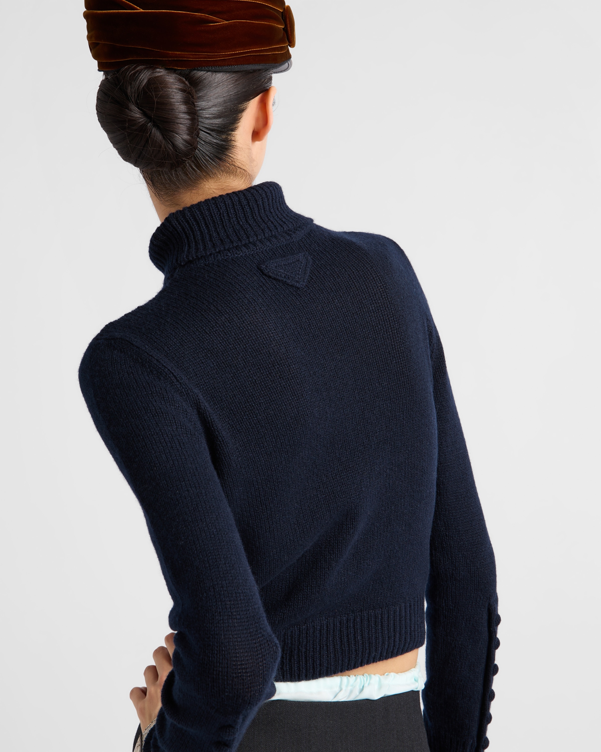 Cashmere turtleneck sweater - 5