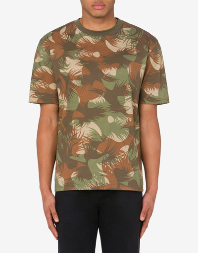 Moschino CAMOUFLAGE PRINT JERSEY T-SHIRT outlook