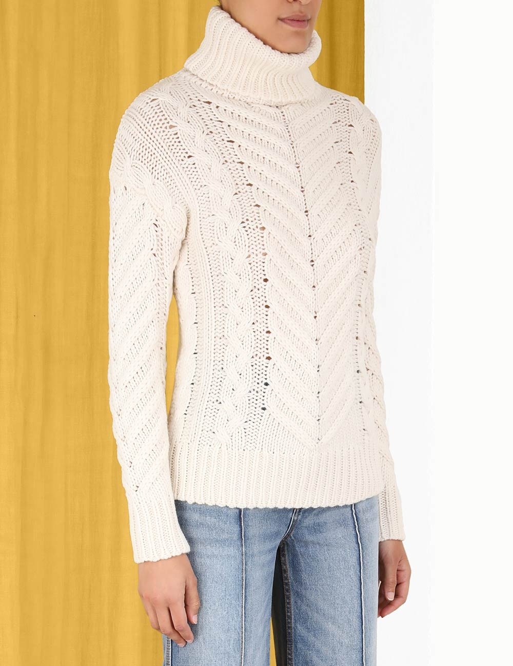 KALEIDOSCOPE ROLL NECK SWEATER - 5