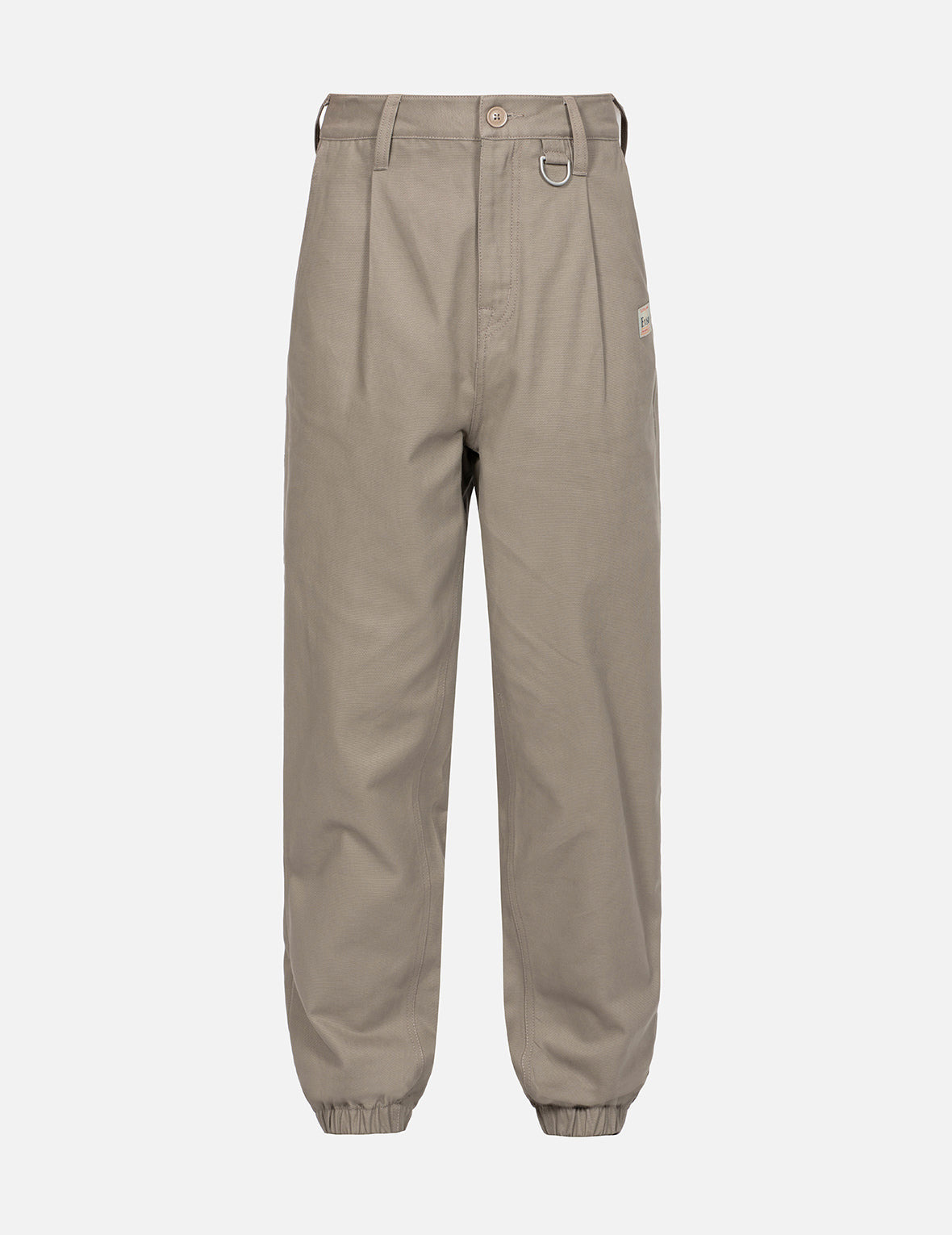 KAMON AND LOGO EMBROIDERY WOVEN JOGGER PANTS - 2