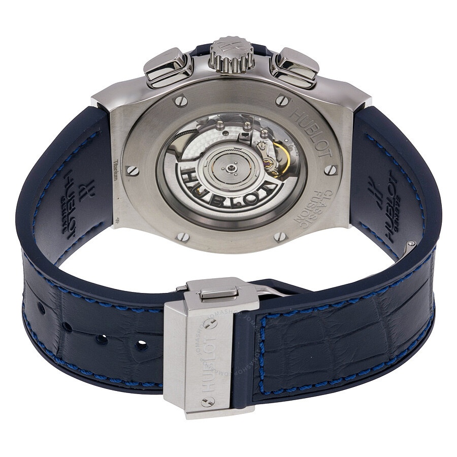 Hublot Classic Fusion Automatic Blue Sunray Dial Titanium Men's Watch 521.NX.7170.LR - 3