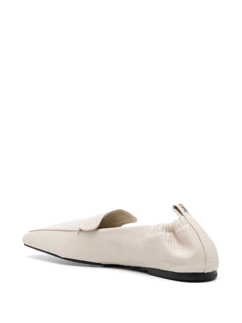 The Travel lizzard-effect loafers - 3