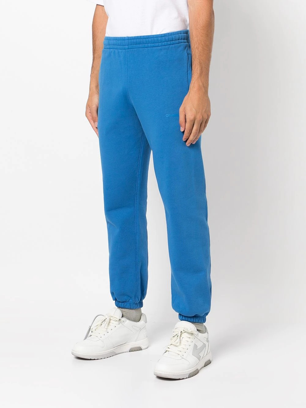 Diag Stripe-printed track pants - 3