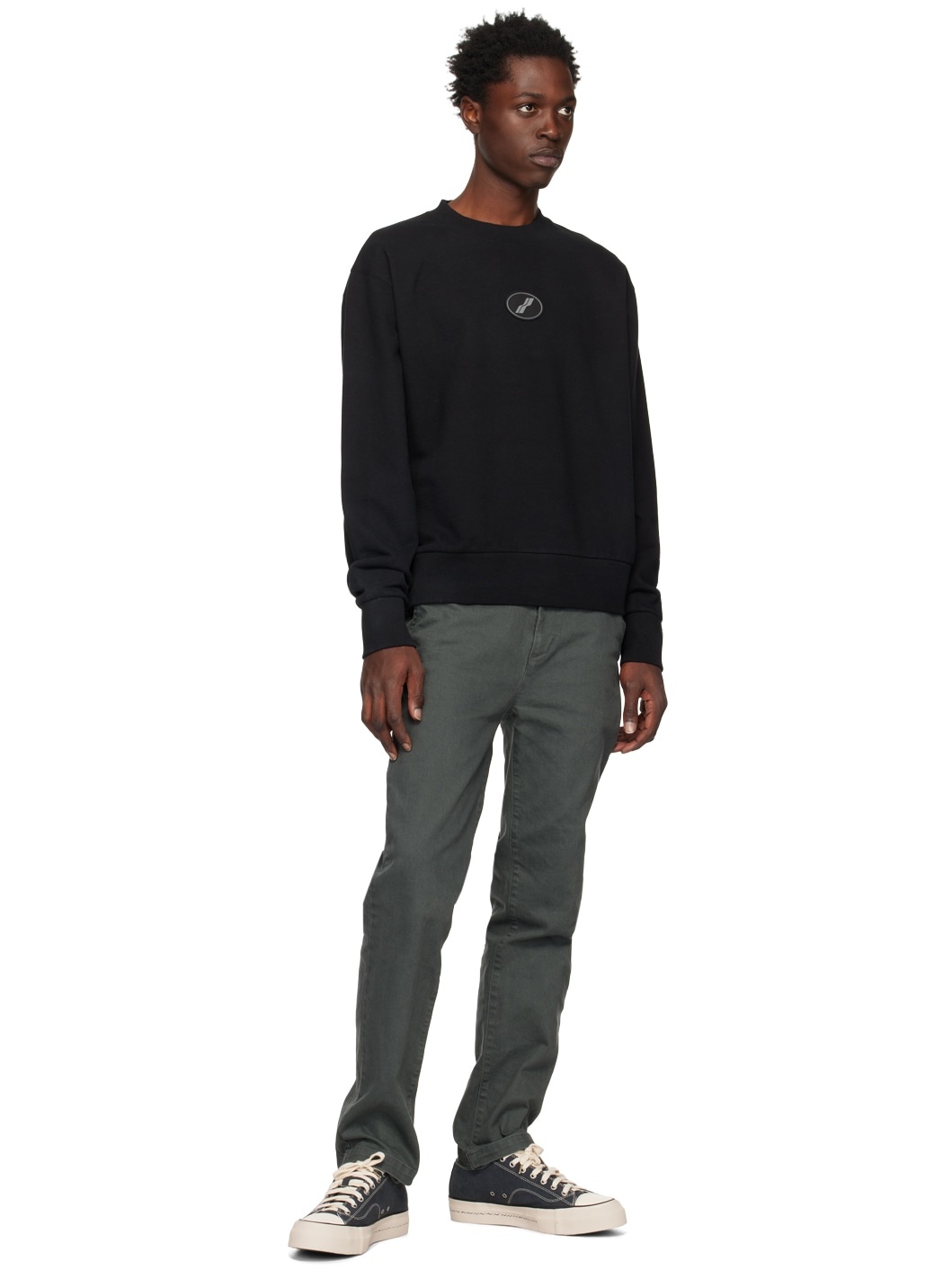 Black Symbol Wappen Sweatshirt - 4
