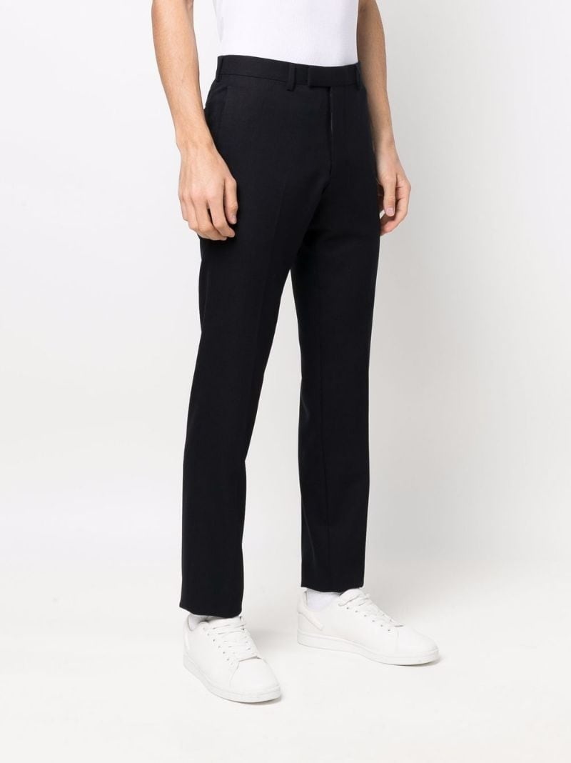 tailored straight-leg trousers - 3