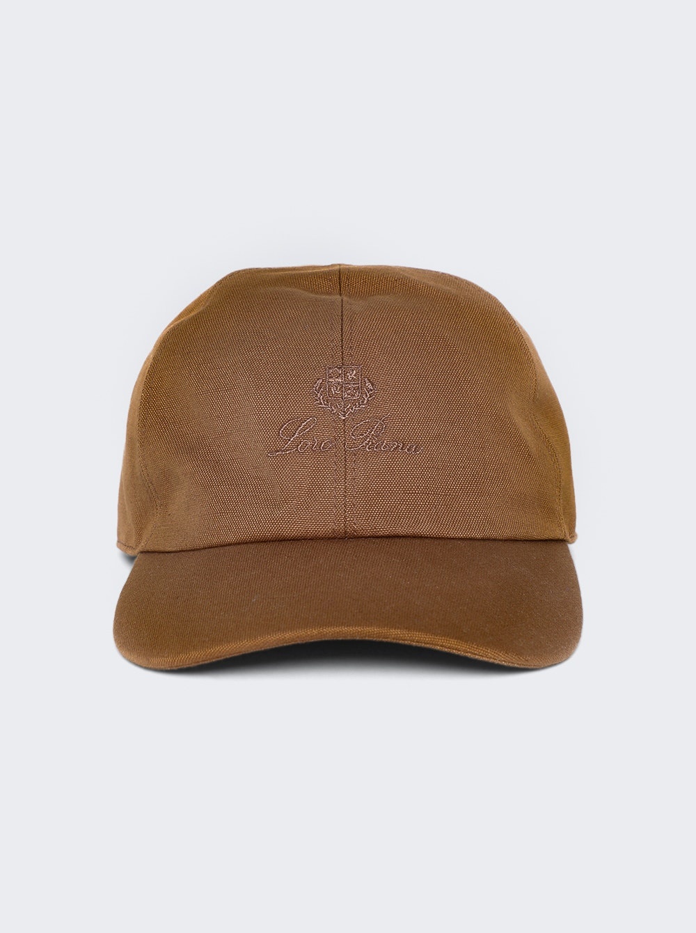 Cotton Linen Baseball Hat Pale Oak - 1