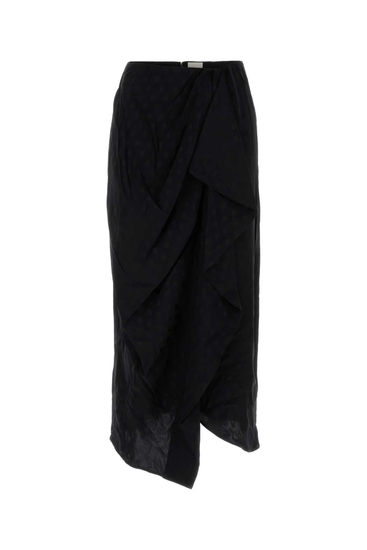 Isabel Marant Women Black Stretch Silk Breen Skirt - 1