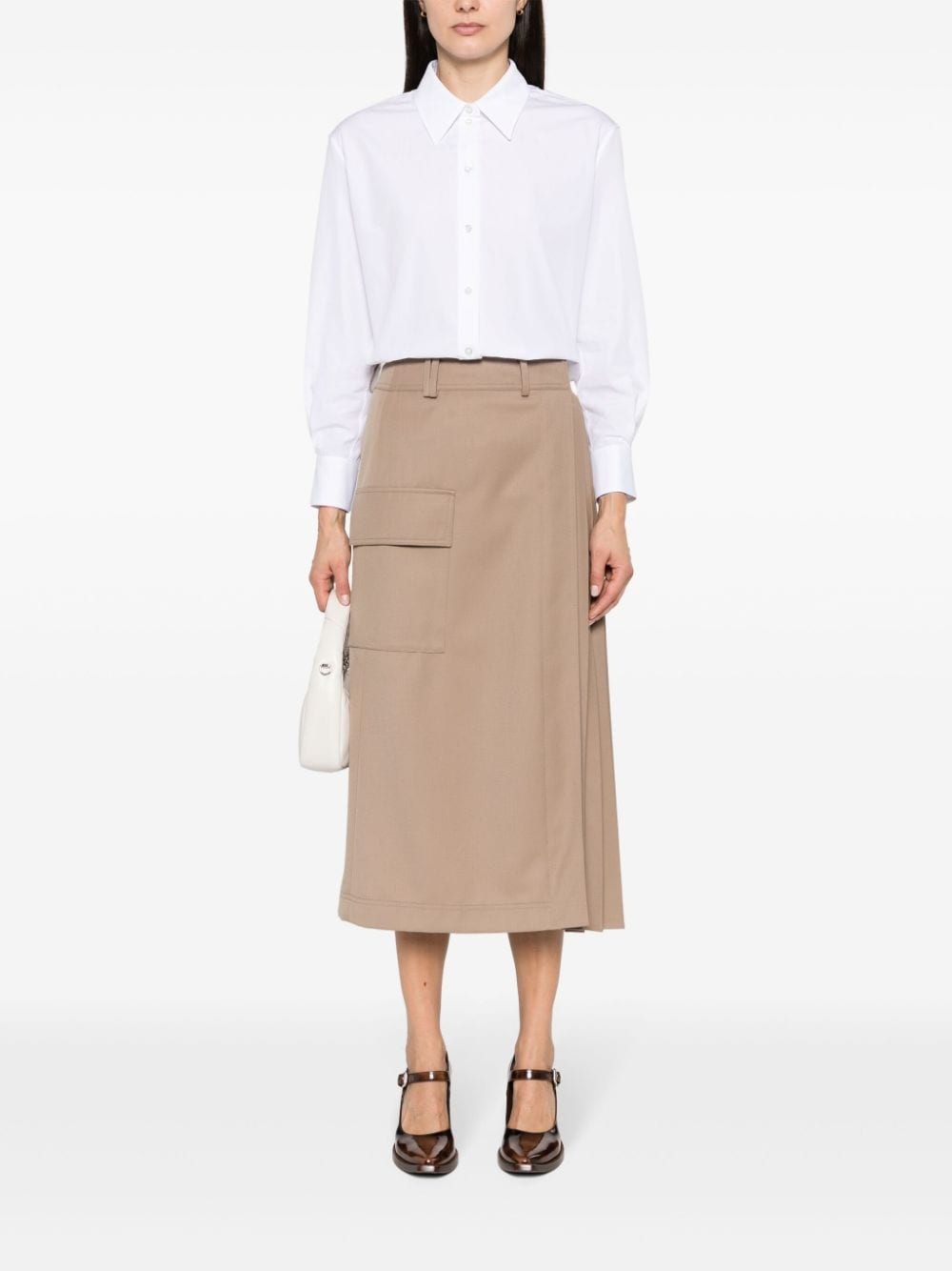 poplin cotton shirt - 2