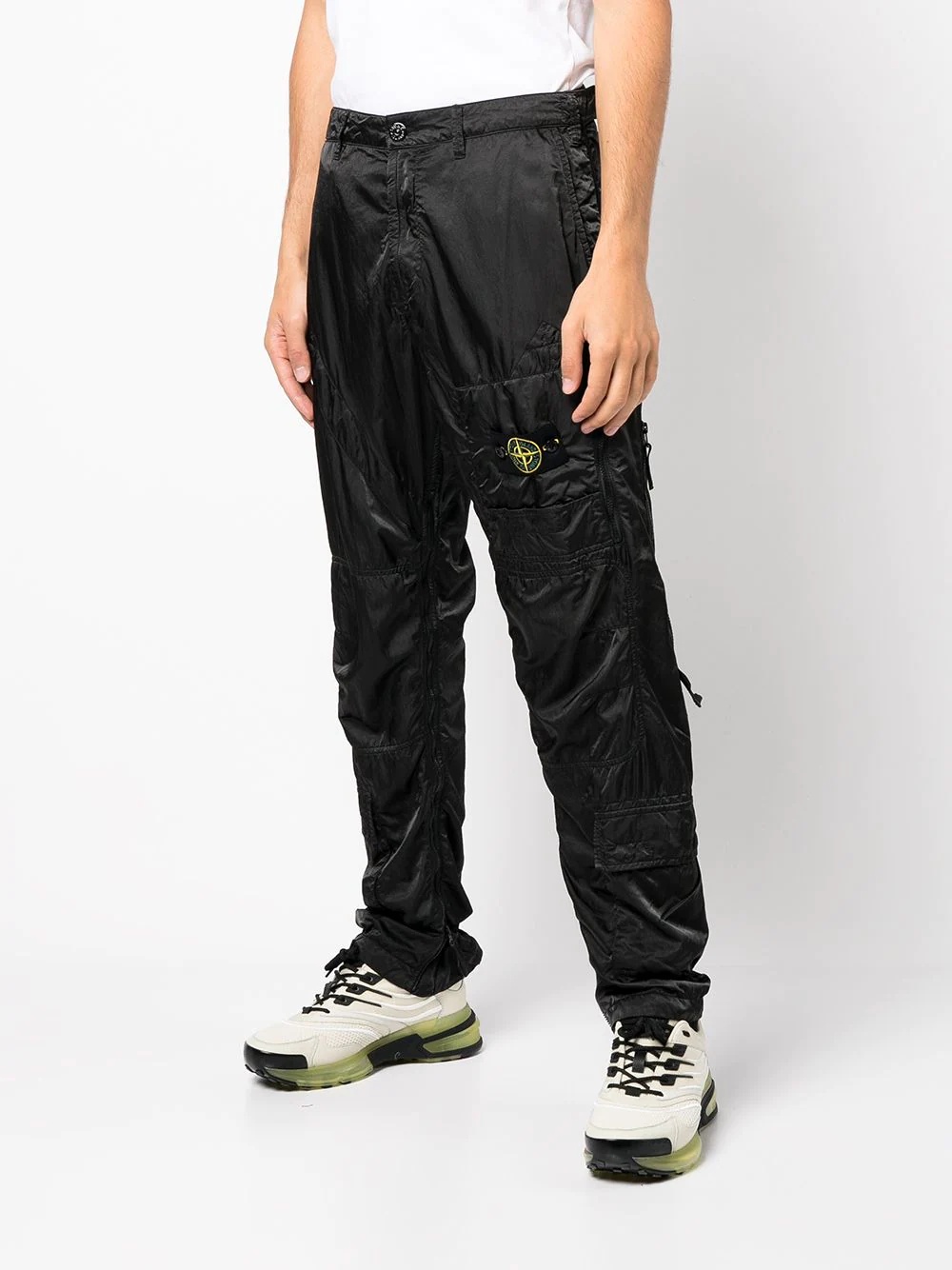 Compass patch cargo trousers - 3