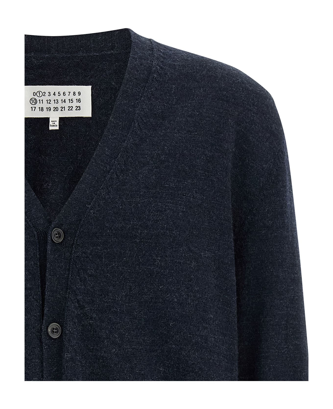 Suede Patch Cardigan - 3