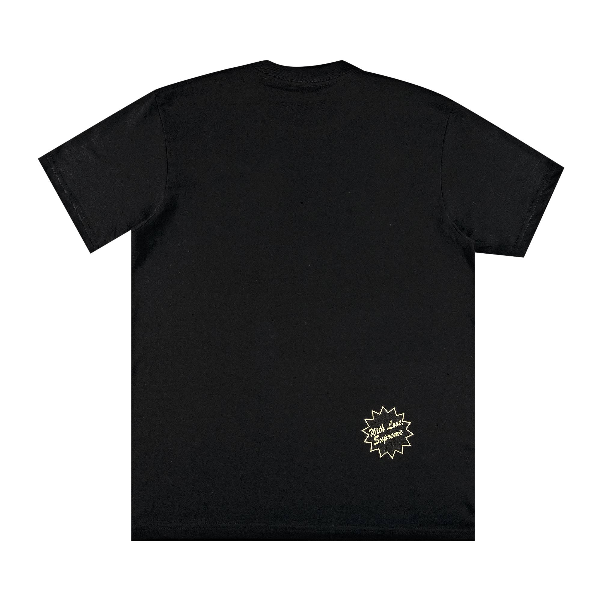 Supreme x Jamie Reid Anarchy Tee 'Black' - 2