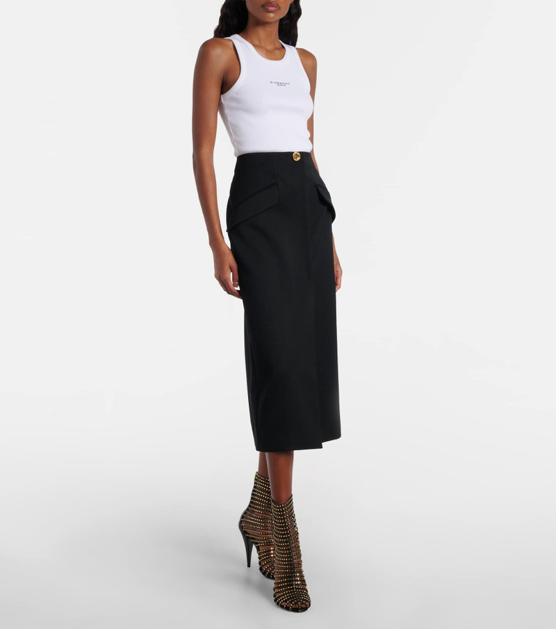 Givenchy 95 embellished leather ankle boots outlook