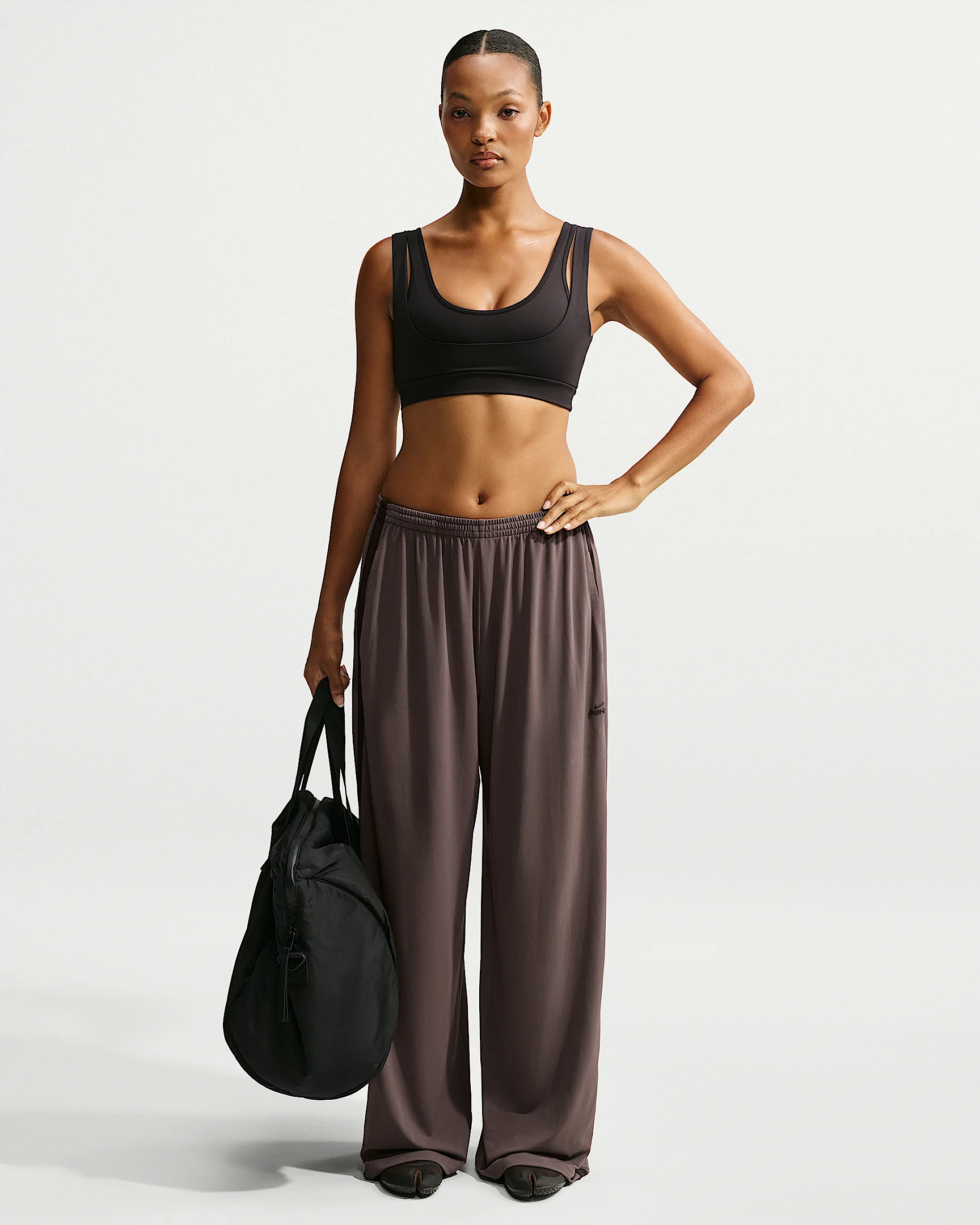 NikeSKIMS Stretch Knit Women's Wide-Leg Pants - 1