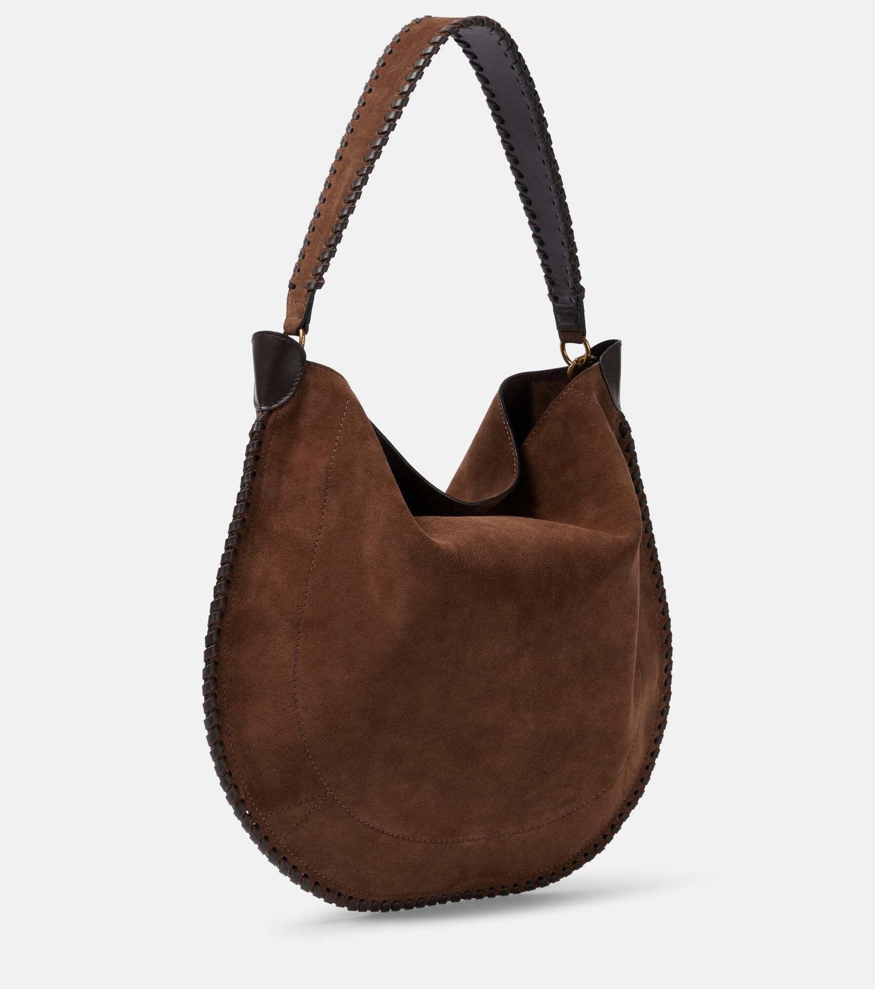 Oskan Large suede shoulder bag - 4