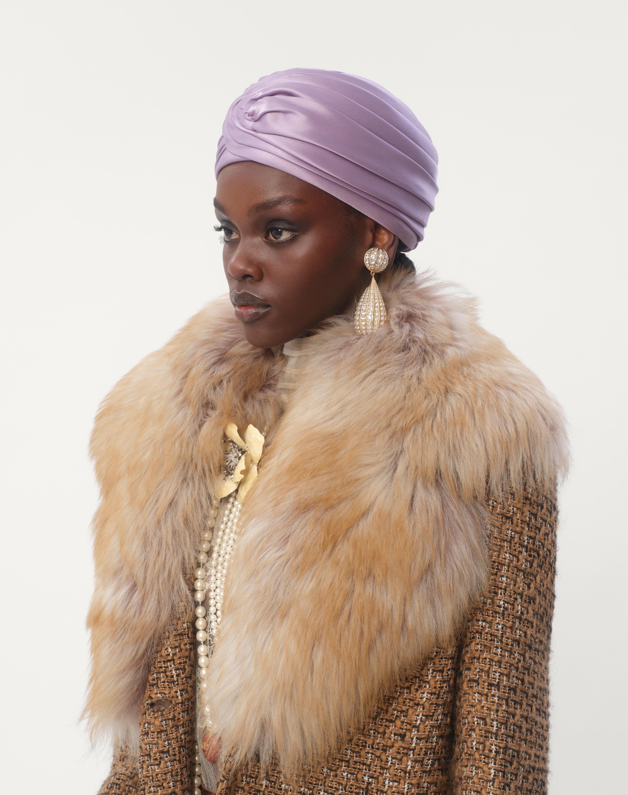 RIGID SILK TURBAN - 2