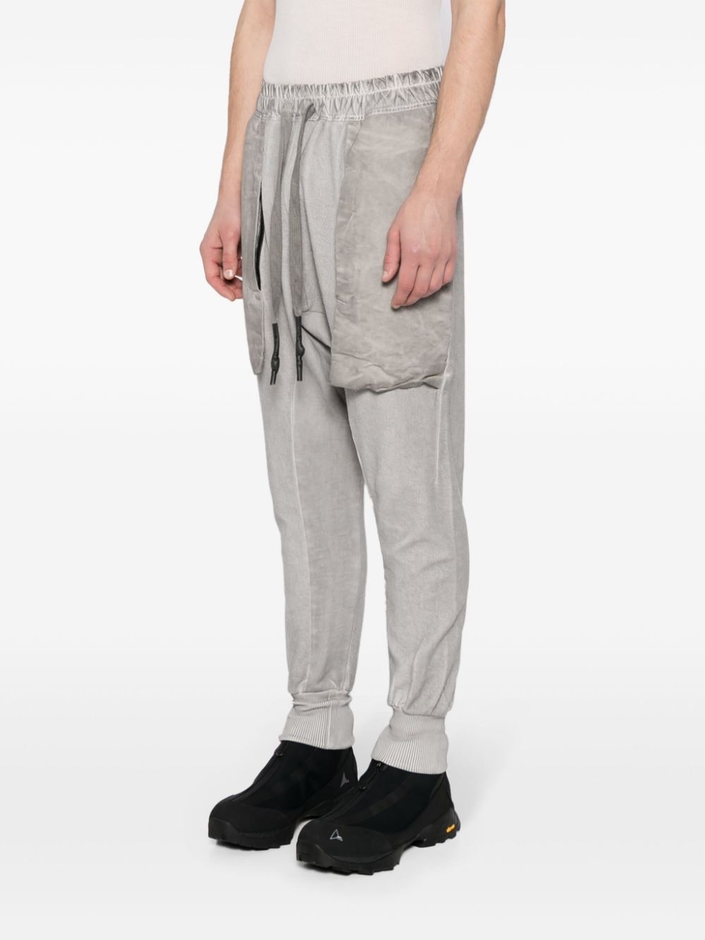 drawstring track pants - 3