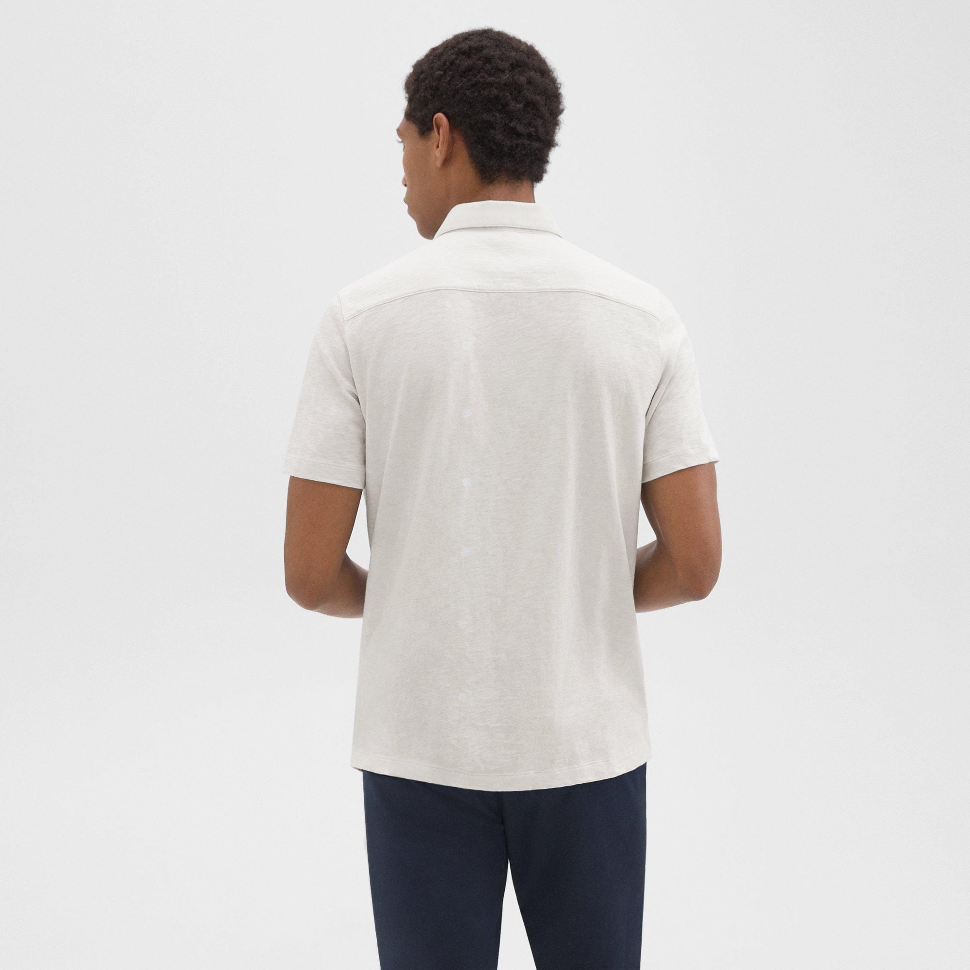 Noran Short-Sleeve Shirt in Slub Cotton - 4