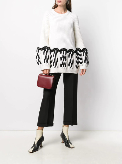 Ports 1961 Fully Fashioned crew neck knit jumper outlook