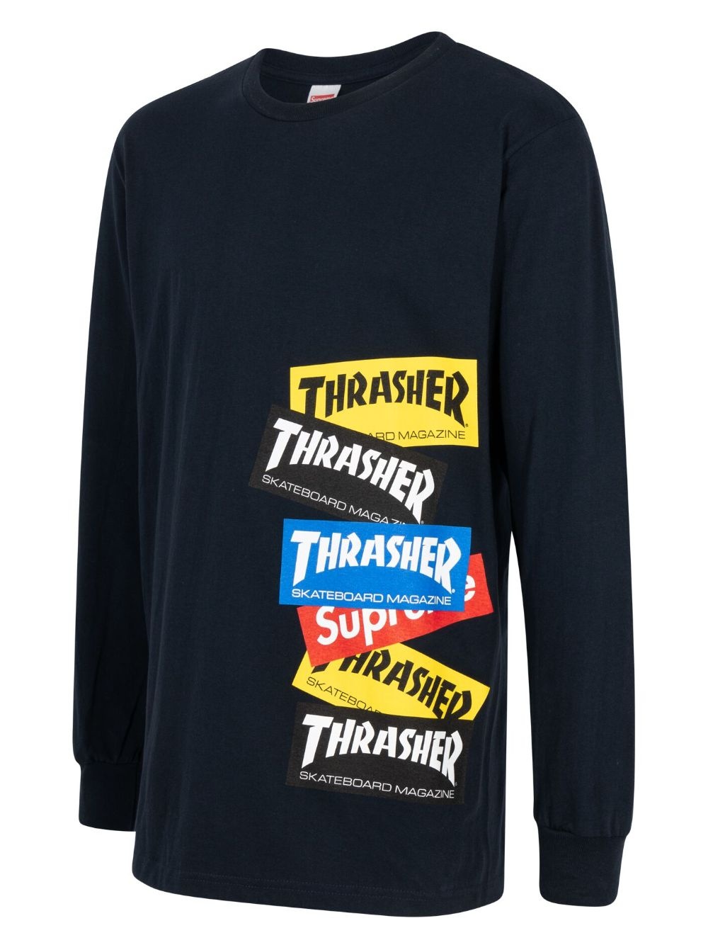 x Thrasher Multi Logo "Navy" sweatshirt - 3