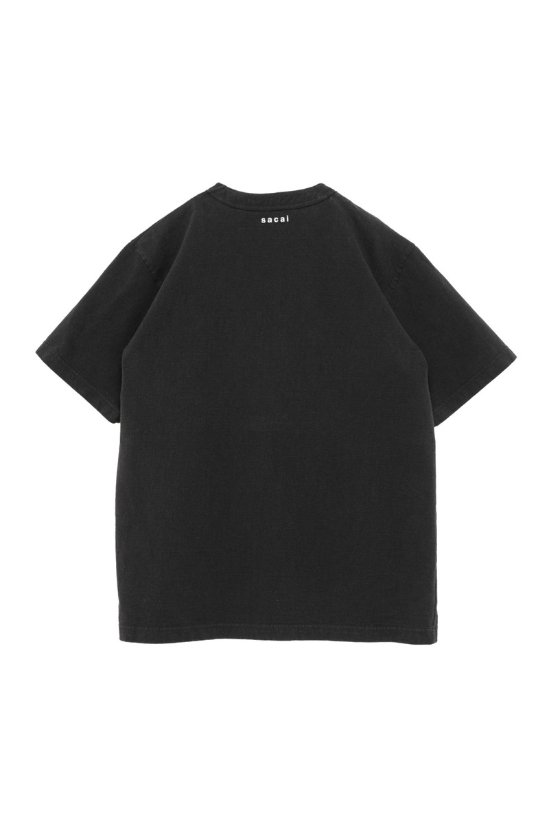 sacai Bill Cunningham Graphic Print T-Shirt outlook
