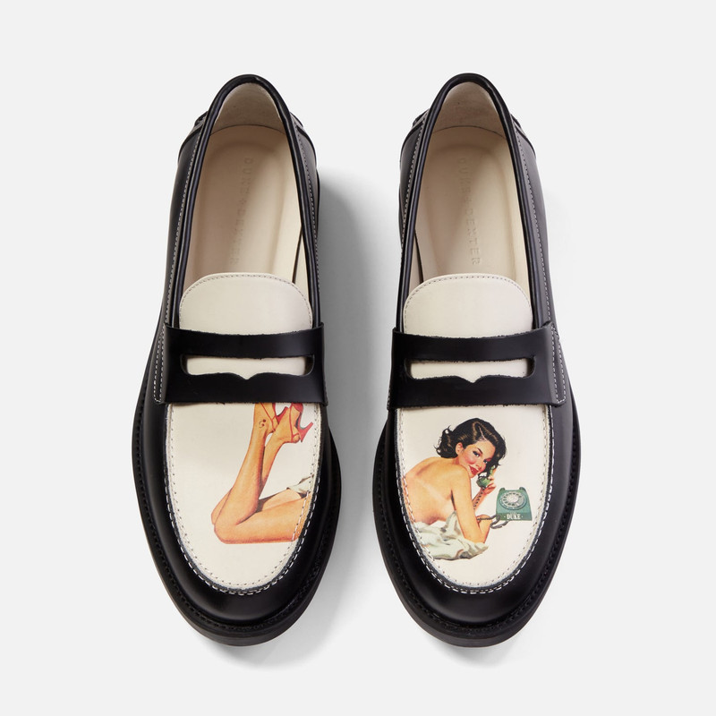 DUKE + DEXTER Wilde Pin Up Penny Loafer - Men's outlook