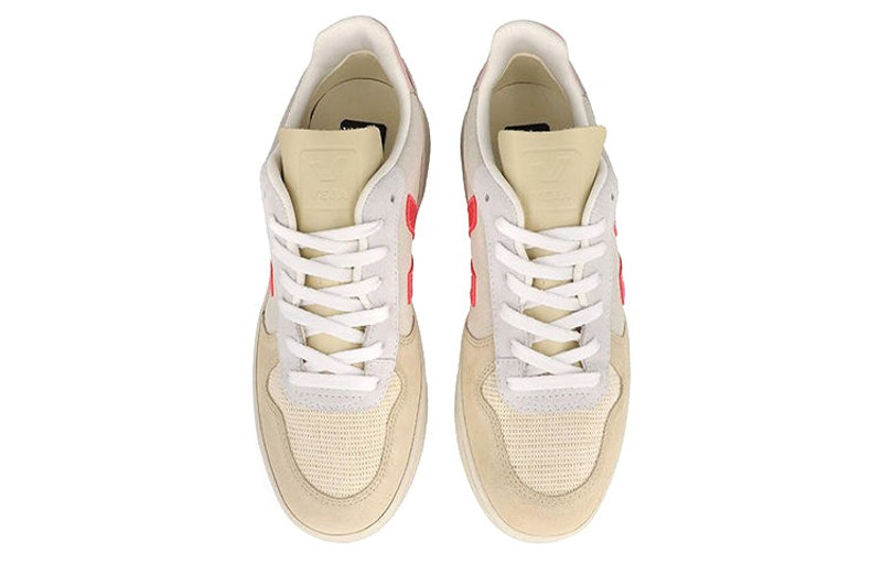Veja V-10 Lace-Up 'Beige Neon Pink' VX032188 3