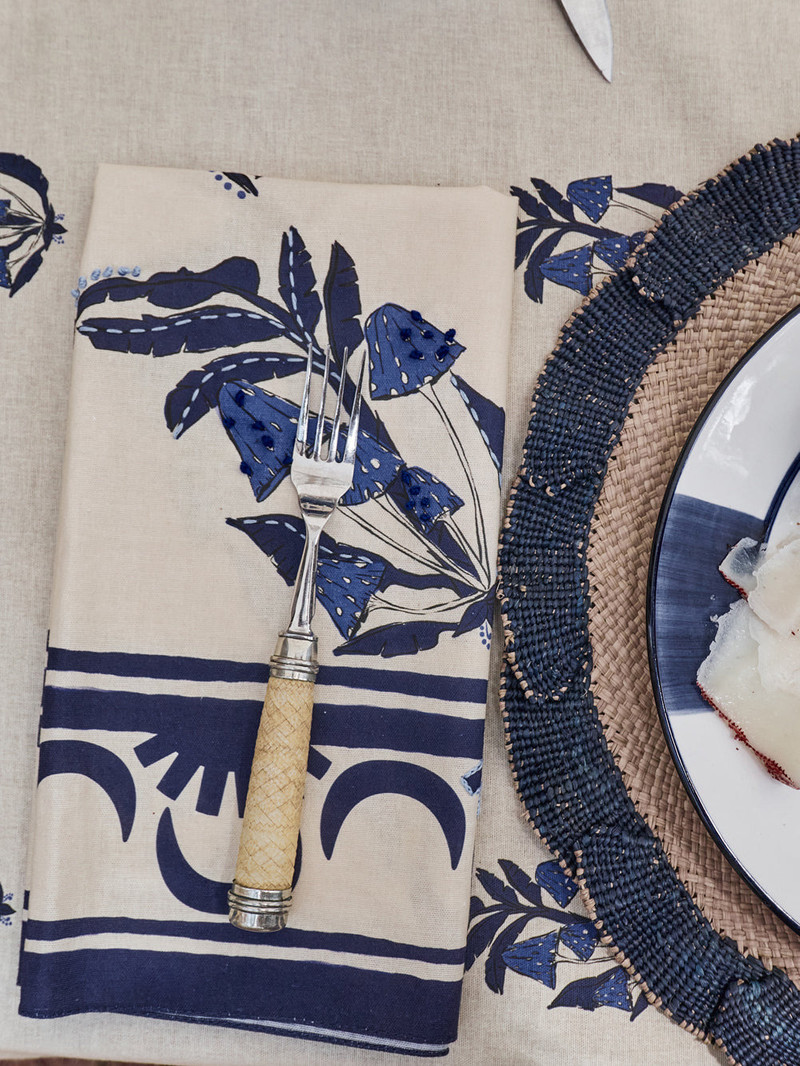 Orpua Placemat in Blue Set of 2 3