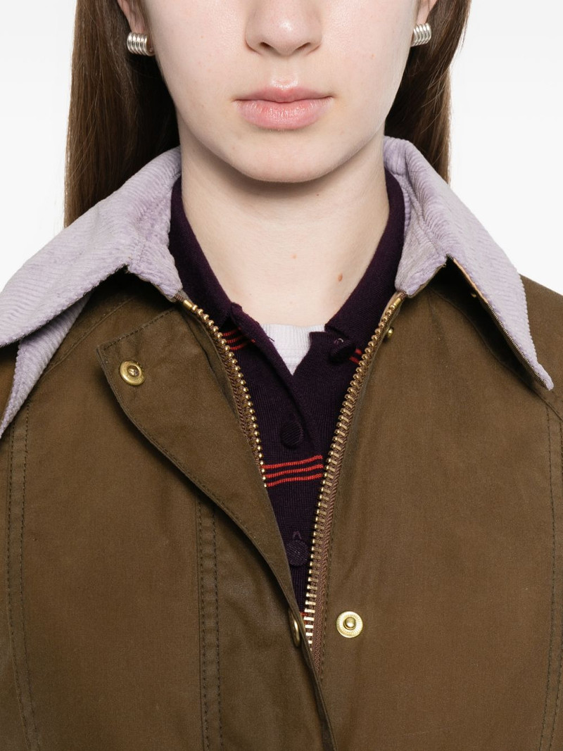 Beadnell corduroy-collar jacket 5