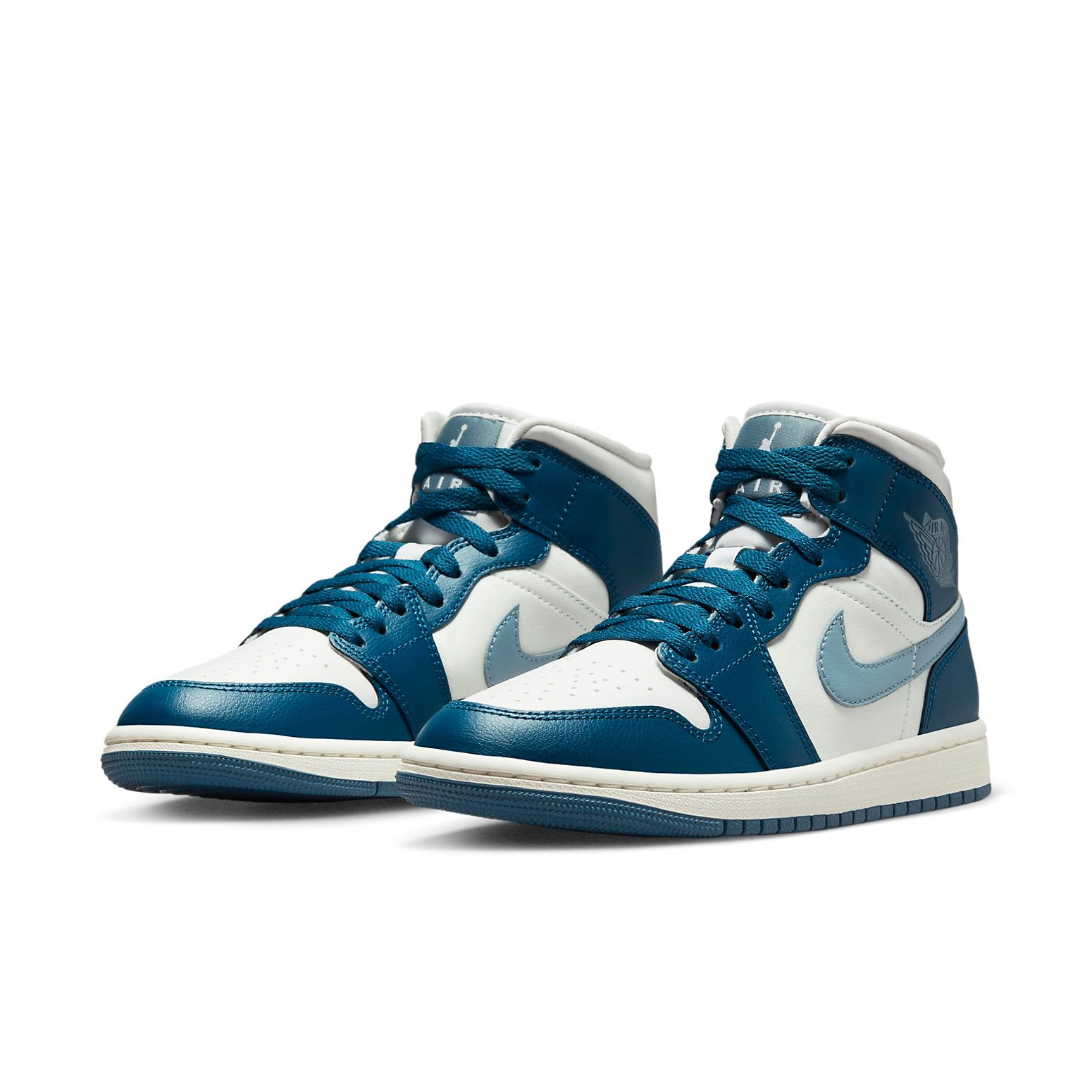 (WMNS) Air Jordan 1 Mid Sky J French Blue BQ6472-414 - 3
