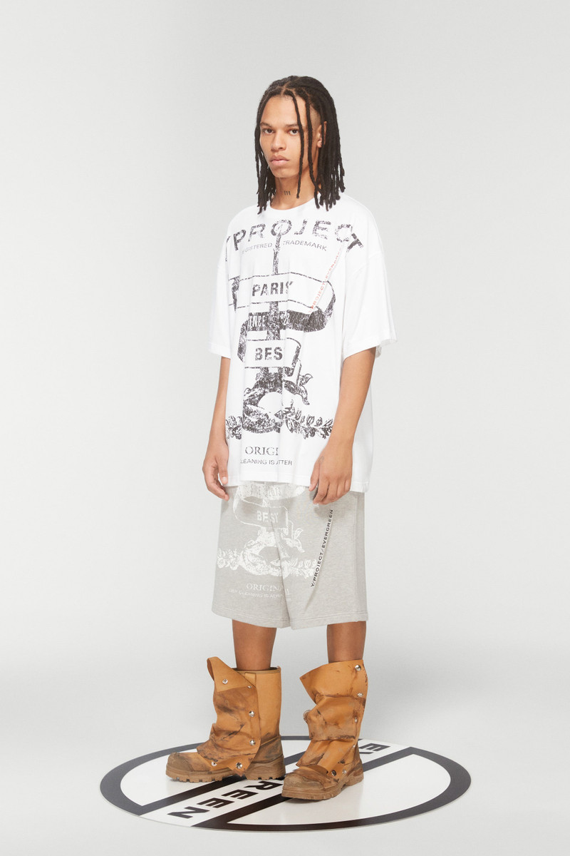 Y/Project EVERGREEN PARIS' BEST PINCHED T-SHIRT outlook