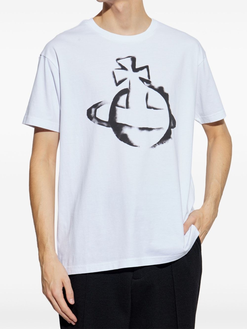 Orb-print T-shirt - 3