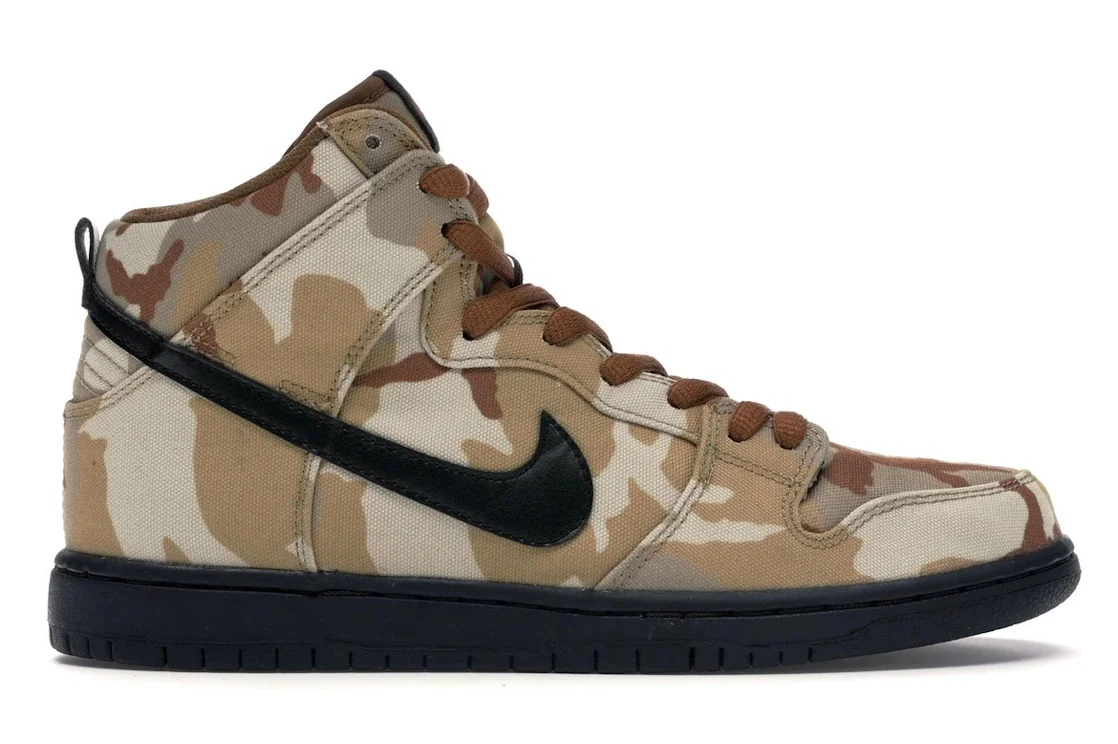 Nike SB Dunk High Pro Desert Camo - 1