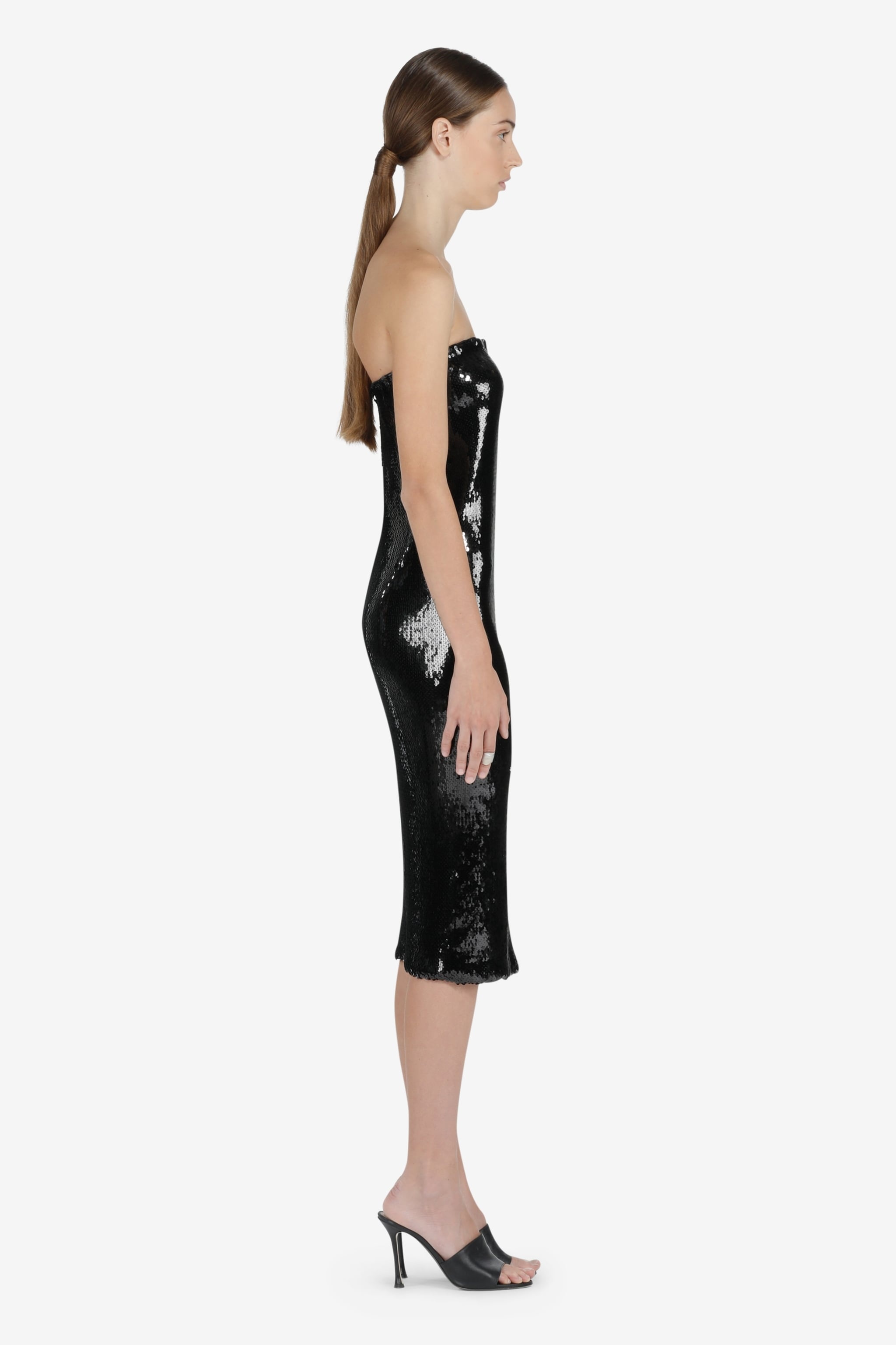SEQUIN-EMBELLISHED TUBE DRESS - 3