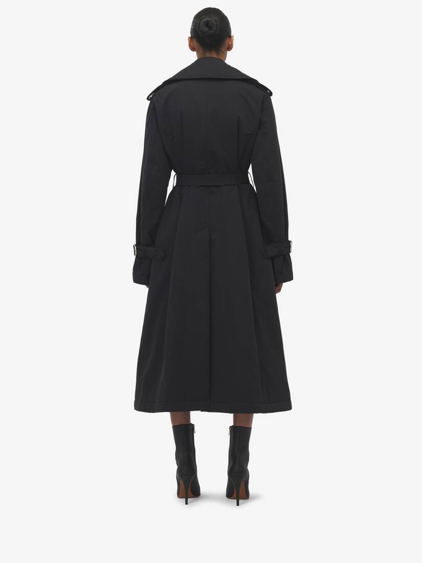 Double-breasted Trench Coat - 4