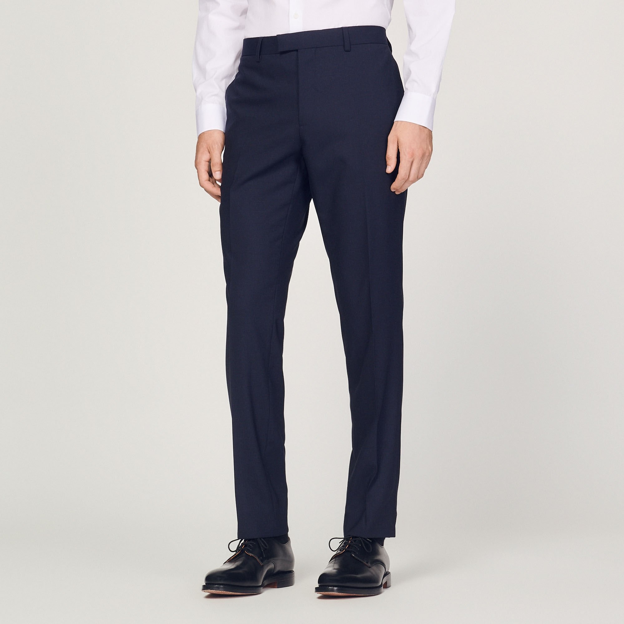 CLASSIC WOOL SUIT PANTS - 4