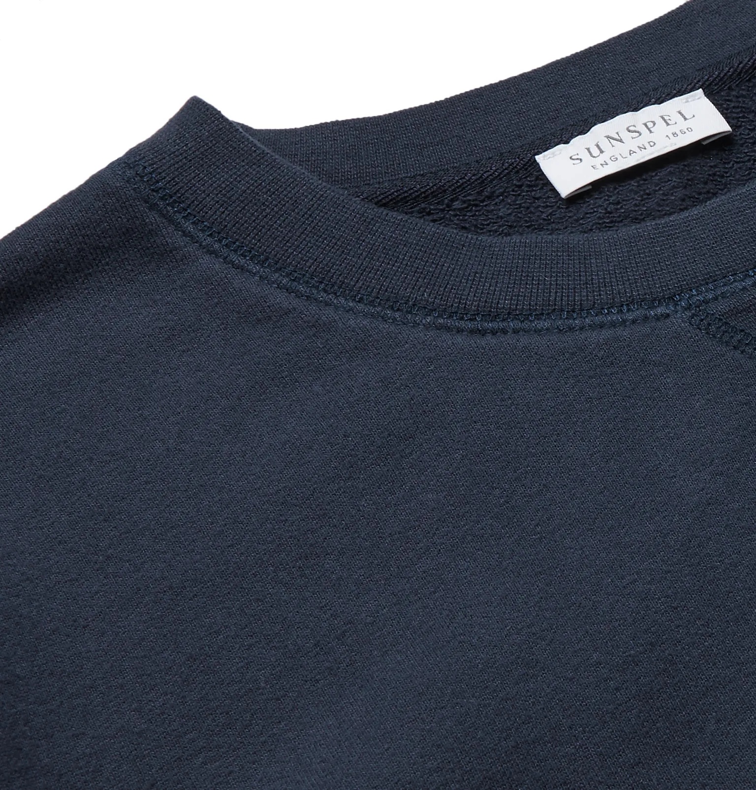 Logo-Flocked Loopback Cotton-Jersey Sweatshirt - 5