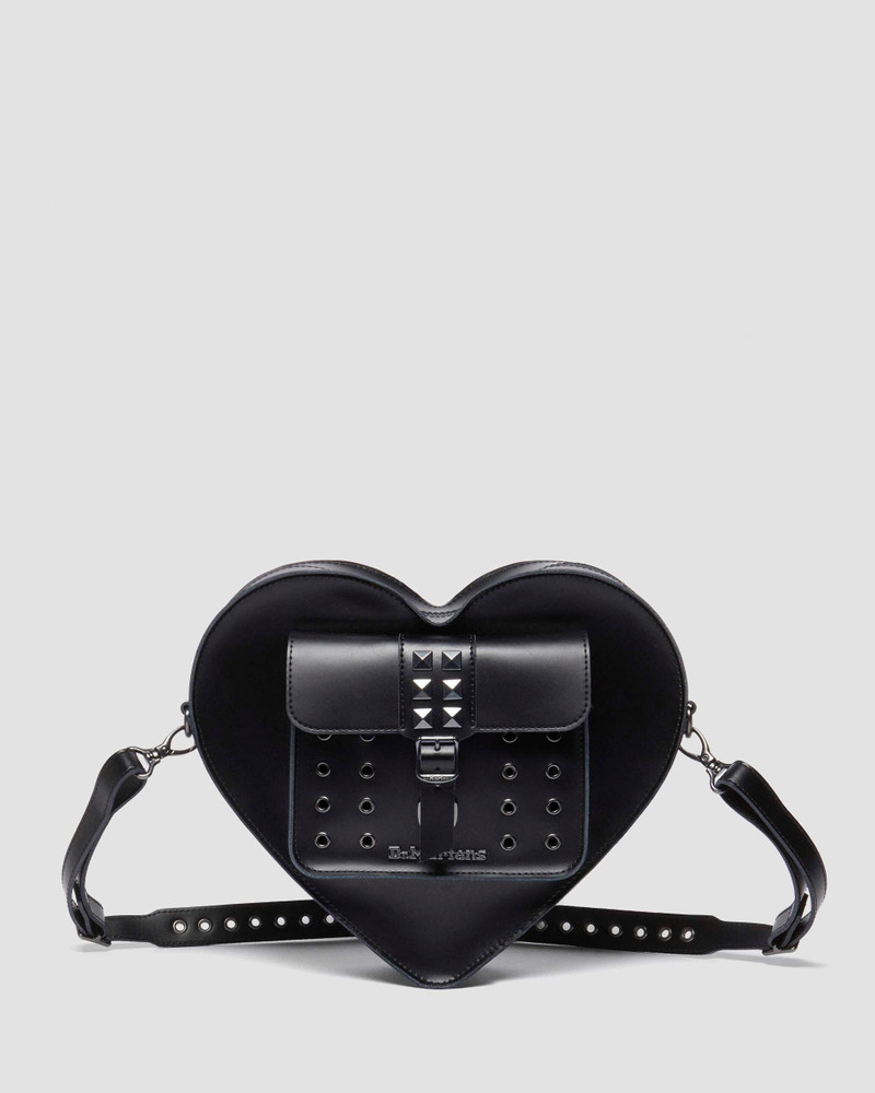 Heart Shaped Hardware Kiev Leather Bag 1