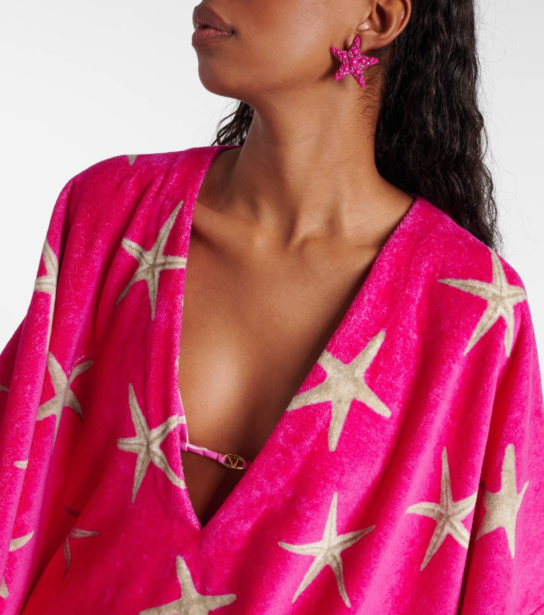Printed cotton kaftan - 4