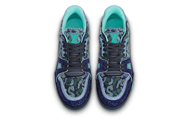 Louis Vuitton LOUIS VUITTON Trainers 'Crystal Blue' 1AARGM outlook
