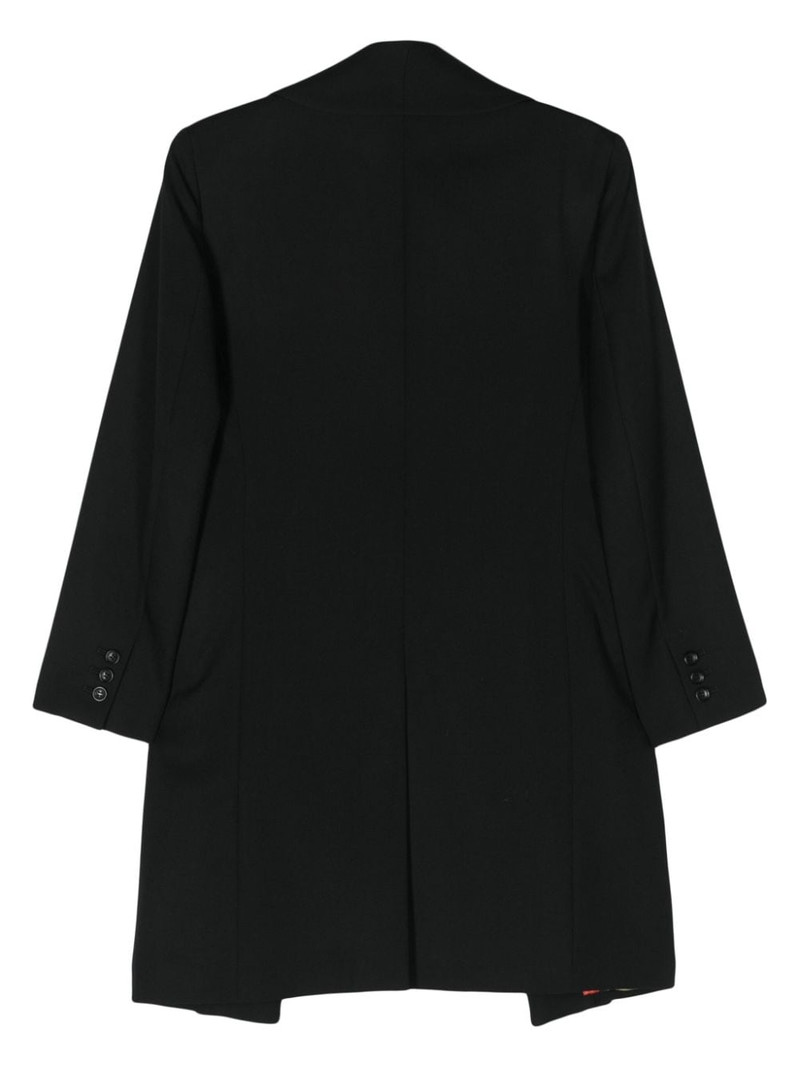 Comme Des Garçons shawl-lapel wool bazer outlook
