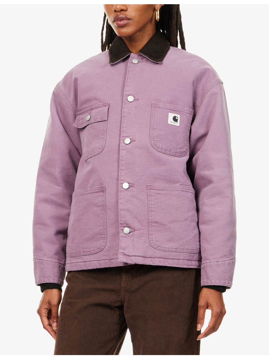OG Michigan Corduroy-Collar Cotton Jacket - 3