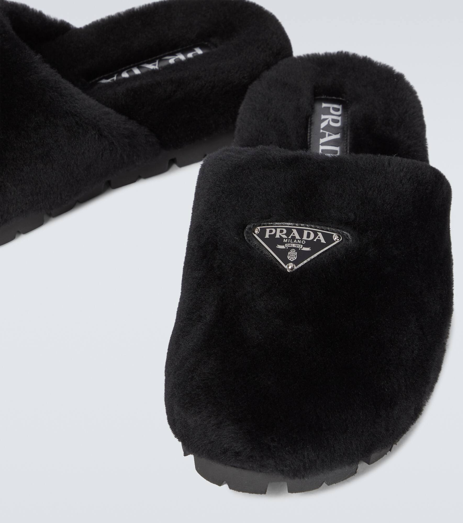 Shearling slippers - 3